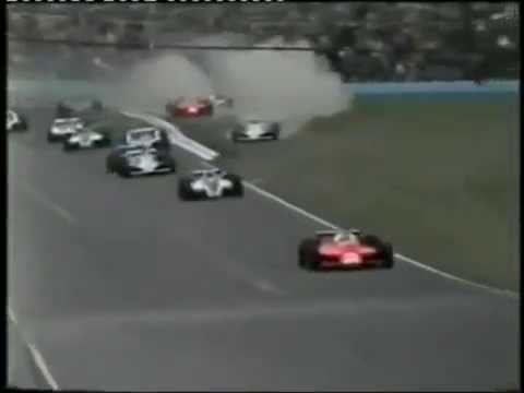 1980 F1 US GP Watkins Glen - Race Start, Giacomelli vs Piquet