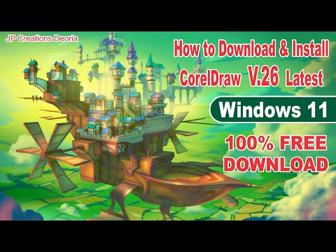 How to Download & Install CorelDraw 26 Latest Version | CorelDRAW Graphics Suite 26 | FREE DOWNLOAD