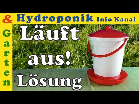 Automatic poultry waterer for chickens, ducks, and turkeys is leaking! Cause found, problem solved!