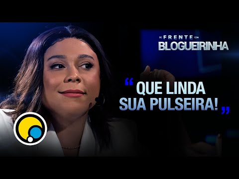 Gabriela ex-Pugliesi dá pulseira de Turmalina para Blogueirinha| Cortes De Frente com Blogueirinha