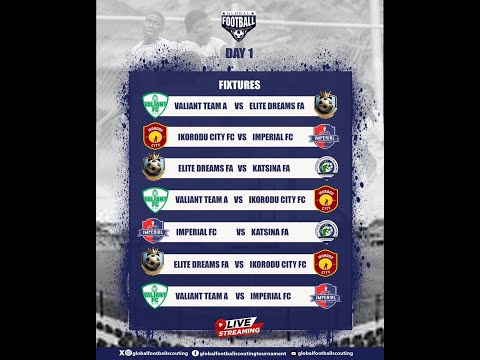 IKORODU CITY vs IMPERIAL FC - GLOBAL FOOTBALL SCOUTING TORUNAMENT