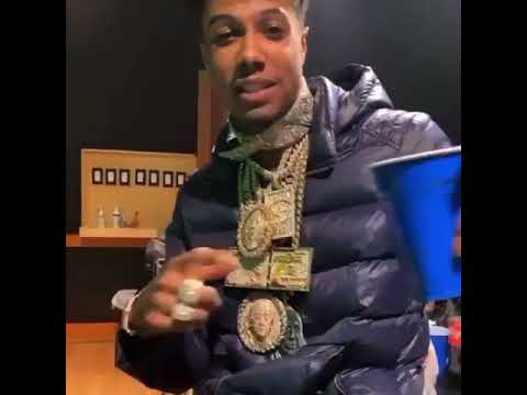I just found the f**king beat! Blueface Baby✔💙