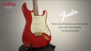 TFOA review - Fender Stratocaster 28th '64 Limited 1992 Custom Shop