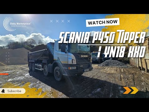Scania P450 Tipper - YN18 XXD