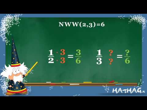 Reducing fractions to a common denominator
