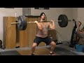 10 Sets of Power Cleans in 60 Seconds! #shorts