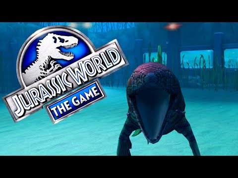 ¡¡¡NUEVA CRIATURA ACUÁTICA!!! “HYNERIA” JURASSIC WORLD THE GAME ( ES MUY DÉBIL)