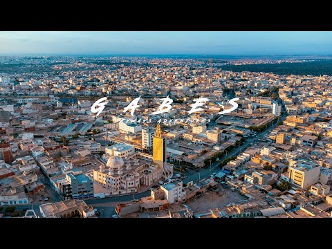 Flying over Gabes - Tunisia