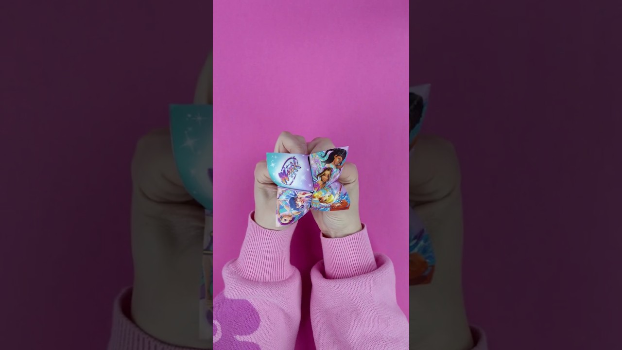✨ How to create a magical Paper Fortune Teller #shorts | Winx Club