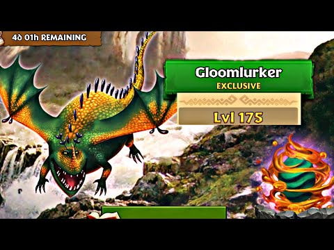 GLOOMLURKER MAX LEVEL 175 TITAN MODE - Exclusive Ripwrecker - Dragons: Rise of Berk