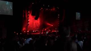 Coldplay - Clocks - Live at Clark County Amphitheater
