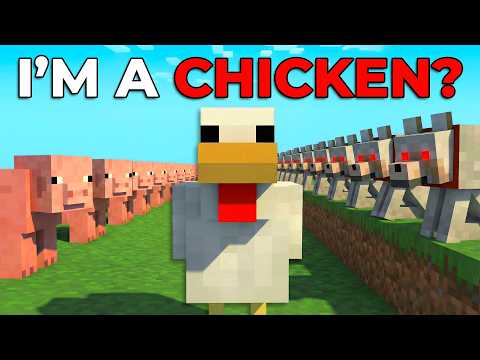 Minecraft But I Join ANIMAL Civilization