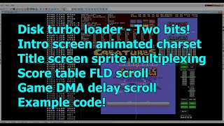 C64 Games memories - Creatures - Technical