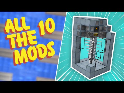 All The Mods 10 EP40 Mekanism Fission Reactor Setup: Steam Power & Waste Processing
