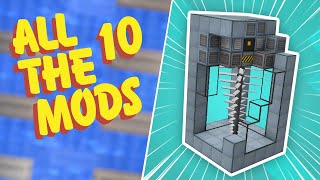 All The Mods 10 EP40 Mekanism Fission Reactor Setup: Steam Power & Waste Processing