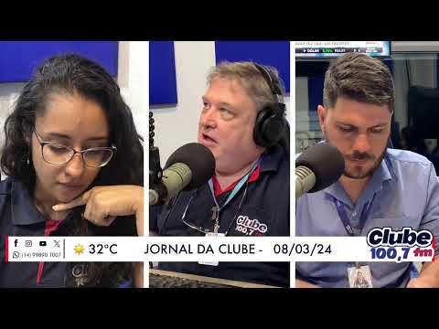 Jornal da Clube - 08/03/24 - Edição do Almoço
