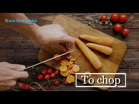 Verb of the Day: Cortar - To chop