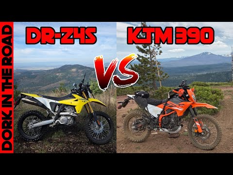 Suzuki DR-Z4s vs KTM 390 Enduro R