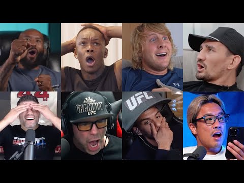 Fighters REACT to Lerone Murphy vs Aaron Pico SPINNING BACK ELBOW KO at UFC 319