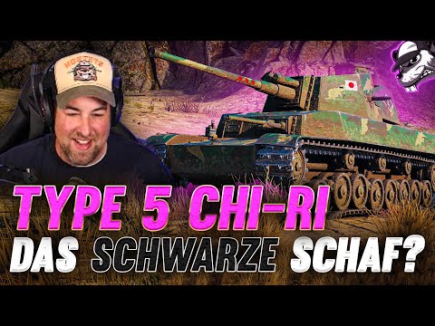 Oben an der Spitze: Type 5 Chi-Ri - Das schwarze Schaf der Reihe? [WoT - Gameplay - Deutsch]