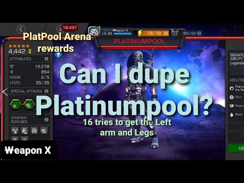 Platinum is Unbreakable milestone rewards | Marvel Contest of Champions