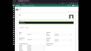 Odoo - Users Permissions