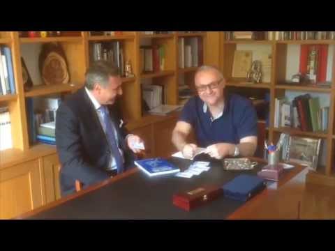 Pietro Sbaraini e Mario Mauro in dialetto