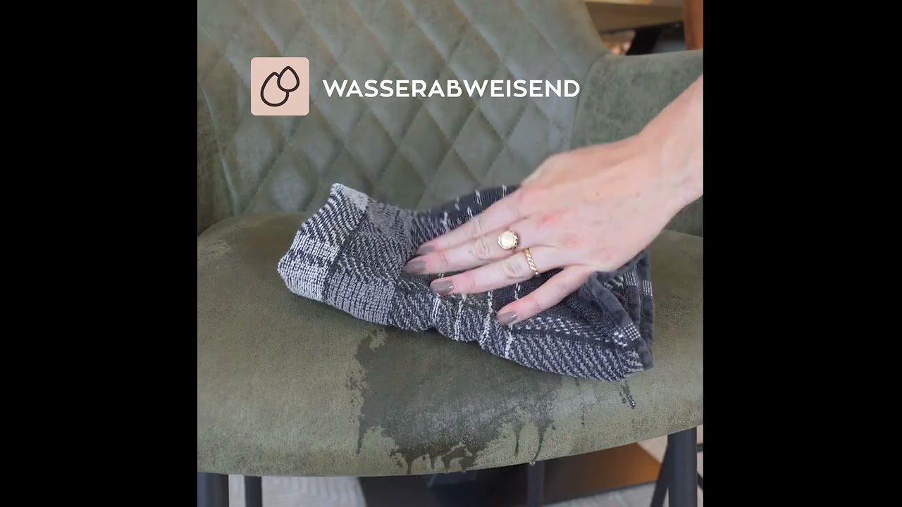 Barhocker Leder Club mit Armlehne cognac 78 cm