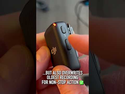 DJI Mic Auto Record mit Aufnahmesperre – Beste Funktion 🏆🎙️ #dji #videoproduktion #kabellos