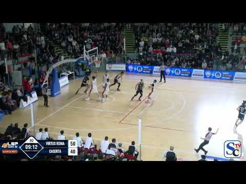 Highlights Virtus Roma-Paperdi Caserta