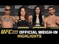 UFC 289 Official Weigh-In Highlights | MMA Fighting