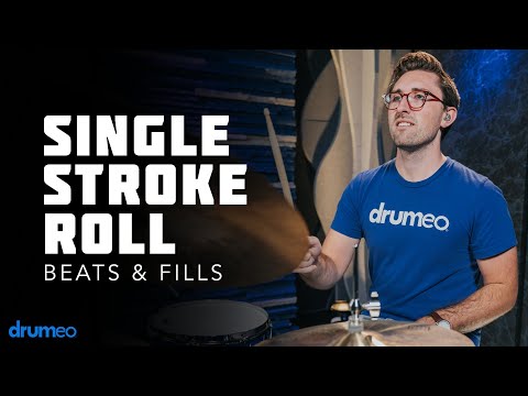 How To Play A Single Stroke Roll On The Drums - Drum Rudiment Lesson