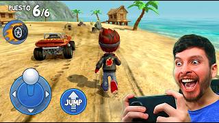 AHORA puedo CAMINAR en BEACH BUGGY RACING !!