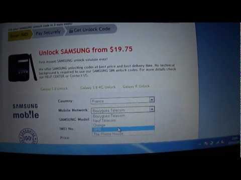 comment debloquer samsung nexus s