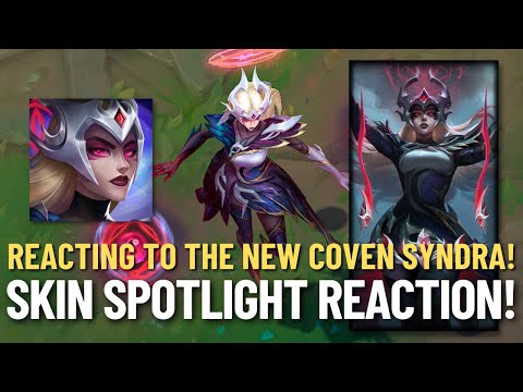 Reacting To The NEW & UPDATED Coven Syndra! Are You Happy...? | League of Legends