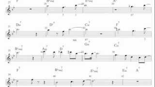 Mark Turner - All the things you are Solo (Transcription)