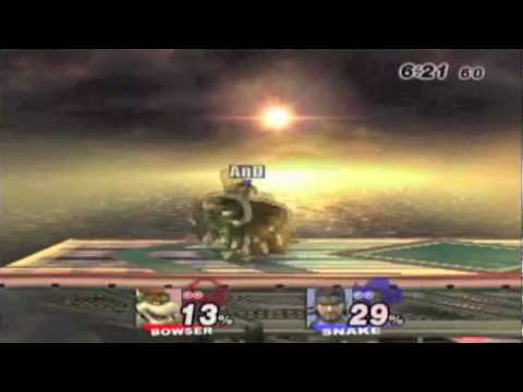 SBHMXIX Part 8 MrEh (Bowser) vs AnD (Snake) 2