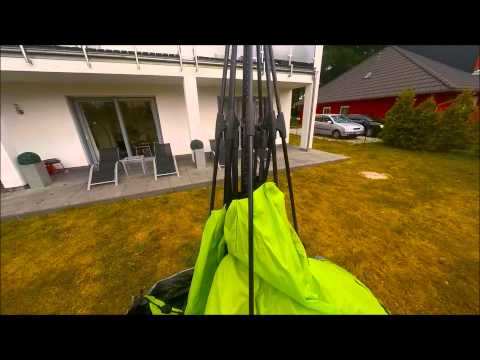 Qeedo Quick Plane Strandmuschel - Aufbau