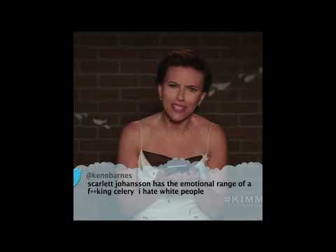 Scarlett Johansson Reads Mean Tweet#shorts