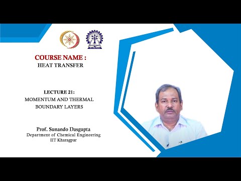 Lecture 21 : Momentum and Thermal Boundary Layers