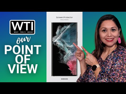 Samsung S22 Ultra Screen Protector - WTI product video review