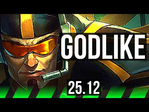 JARVAN IV vs PANTHEON (JGL) | 14/3/12, Godlike, Rank 26 | KR Challenger | 25.12