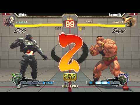 SSF4 AE2012 Nikko vs Aquasilk - Big Two #58 Tournament