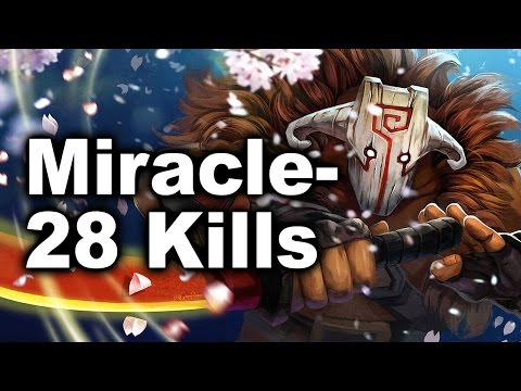 Miracle- 28 Kills Jugger - 9k MMR Ownage Frankfurt Dota 2