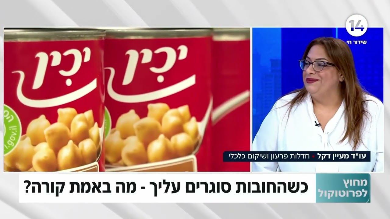 "מחוץ לפרוטוקול" מולי ארי ועו"ד מעיין דקל שאלות בנושא חדל"פ