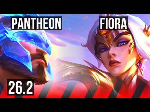 PANTHEON vs FIORA (TOP) | 62K damage | EUW Master | 26.2