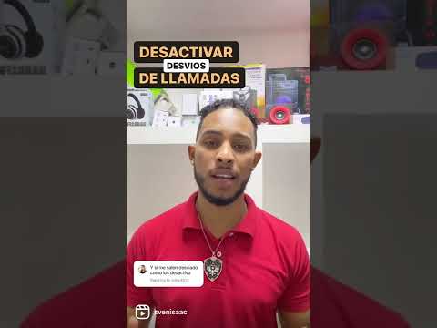 Cómo desactivar el desvío de llamadas.