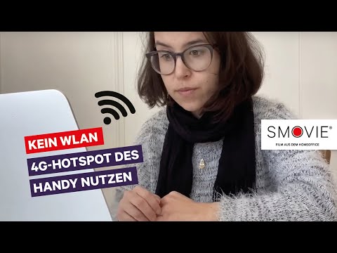Wenn das WLAN überlastet ist: Nutze 4G-Hotspot mit deinem Smartphone