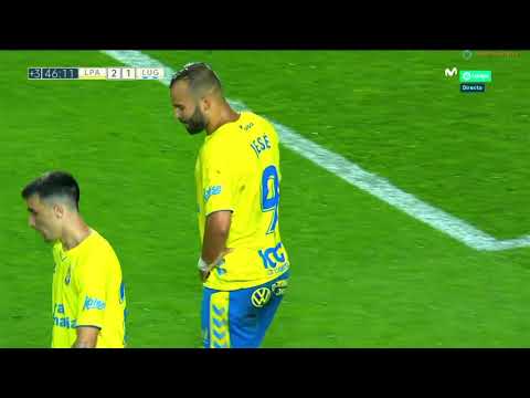 Ocasion clara de Rober y Jesé en el UD Las Palmas 6 CD Lugo 1  |  |  @LALIGAHYPERMOTION 2021