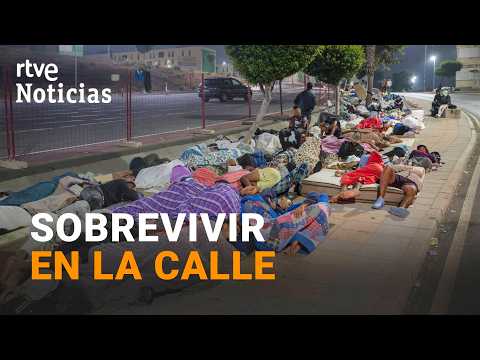Crisis Migratoria en Ceuta | Cientos de migrantes se quedan fuera de los centros de acogida | RTVE